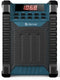 Enzo denver bouwradio met fm en bluetooth oplaadbaar - 8140350