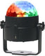 Enzo denver led partybol disco 4w 7 functies +ab zwart - 9700210