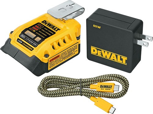 Chargez l'image dans la visionneuse de la galerie, Dewalt 18v xr usb laadadapter - dcb094k-qw - dcb094k-qw
