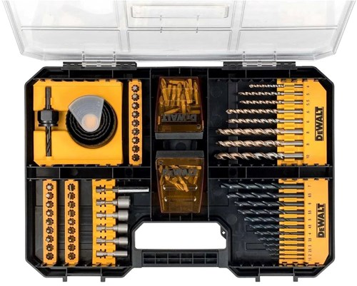 Dewalt accessoires 100-delige schroef- boren- en gatenzagenset | dt71569-qz
