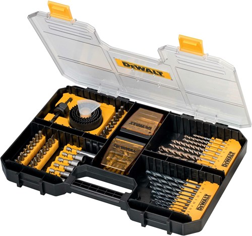 Load image into Gallery viewer, Dewalt accessoires 100-delige schroef- boren- en gatenzagenset | dt71569-qz
