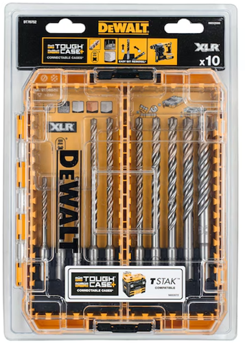 Load image into Gallery viewer, Dewalt accessoires betonborenset sds+ xlr | 10-delig | in tough case - dt70752-qz
