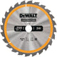 Dewalt accessoires cirkelzaagblad 250x30x24t, positief 10°, kerf 3mm - dt1956-qz