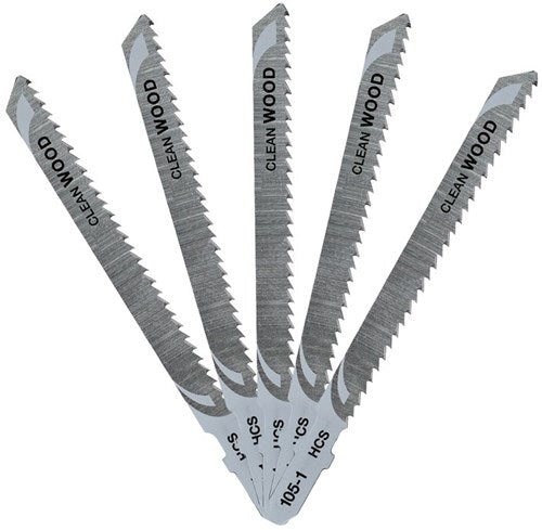 Dewalt accessoires dewalt dt2165-qz - decoupeerzaagblad - 100mm - hcs - set van 5