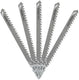 Dewalt accessoires decoupeerzaagblad hcs voor standaard zaagwerk in hout <85mm, 132x105x4mm, (t301dl) - dt2051-qz