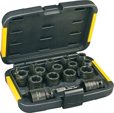 Dewalt accessoires dewalt dt7506 17 delige doppenset in koffer