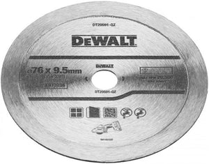 Dewalt accessoires dt20591-qz diamantblad | voor tegels | 76 x 10 mm - dt20591-qz