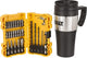 Dewalt accessoires dewalt dt70707-qz serie - boor- en bitset - tough case+ - inclusief thermische beker