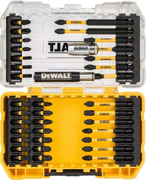 Dewalt accessoires dewalt flextorq™ serie - schroefbitset - 37-delige - met magnetische houder - toughcase™ systeem