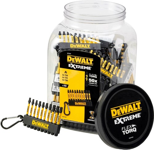 Load image into Gallery viewer, Dewalt accessoires dt7275-qz torx high impact schroevendraaierbitset | 57mm | 10-delig - dt7275-qz
