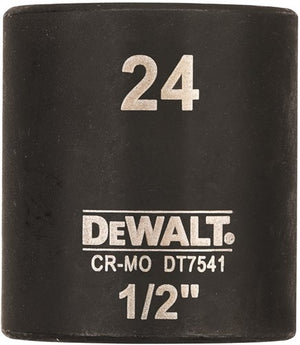 Dewalt accessoires impact dop 24mm 1 2 (kort - 38mm) - dt7541-qz - dt7541-qz