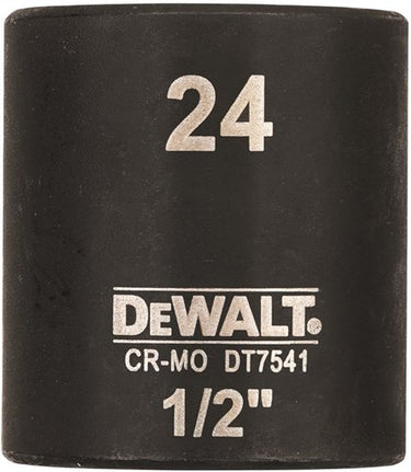 Dewalt accessoires impact dop 24mm 1 2 (kort - 38mm) - dt7541-qz - dt7541-qz