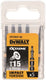 Dewalt accessoires impact torsion 50mm torx t15 - dt7394t-qz