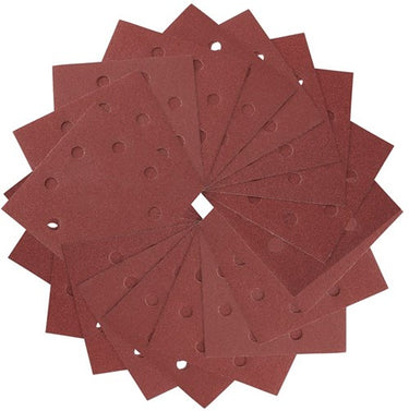 Dewalt accessoires schuurpapier 1 4, 115x115mm, geperforeerd, velcro, k60 - dt3031-qz
