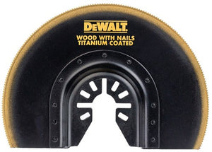 Dewalt accessoires titanium segmentzaagblad gebogen 102mm - dt20711-qz
