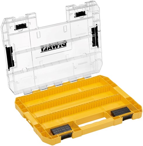 Load image into Gallery viewer, Dewalt accessoires tough case | maat large | leeg | 1 stuk + 6 tussenschotten - dt70839-qz
