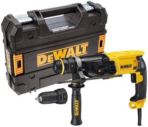 Chargez l'image dans la visionneuse de la galerie, Dewalt d25134kp 26mm sds+ combihamer | 800w 2.8j + boor en beitelset - d25134kp-qs
