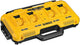 Dewalt dcb104 | 4- poort snellader | 12v-18v 54v xr | flexvolt - dcb104-qw