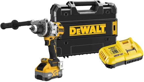 Afbeelding laden in galerijviewer, Dewalt dcd1007ww1t accu klopboormachine koolborstelloos | 18v 8.0ah in t-stak - dcd1007ww1t-qw
