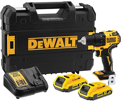 Afbeelding laden in galerijviewer, Dewalt dcd708d2t-qw schroef boormachine 18v 2.0ah li-ion | 18v (2x 2.0ah accu + lader) - dcd708d2t-qw
