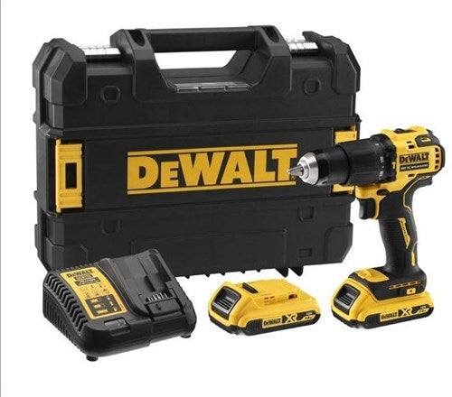 Dewalt dcd709d2t-qw accu klopboormachine 18v 2,0ah li-ion in tstak koffer - dcd709d2t-qw