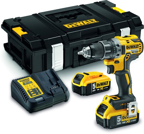 Load image into Gallery viewer, Dewalt dcd791p2 18v xr bl schroef boormachine 5.0ah - dcd791p2-qw
