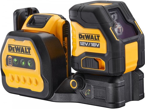 Load image into Gallery viewer, Dewalt dce088d1g18 | accu kruislijnlaser | groen | 12 18v | xr | 2.0 ah - dce088d1g18-qw
