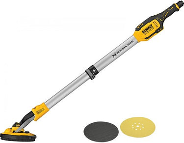 Dewalt dce800nb-xj | xr brushless langnek schuurmachine 18v 225mm in draagtas | zonder accu's en lader - dce800nb-xj