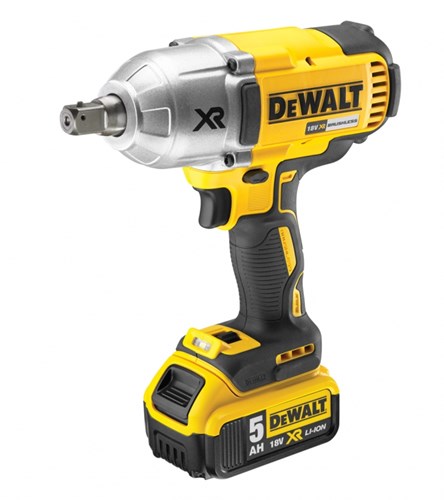 Load image into Gallery viewer, Dewalt dcf899p2 18v xr brushless slagmoersleutel met hoog koppel en 3 snelheden (2x 5.0ah accu) - dcf899p2-qw
