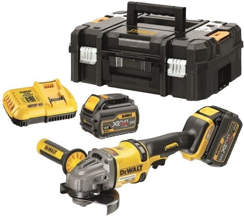 Load image into Gallery viewer, Dewalt dcg414t2-qw xr flexvolt accu haakse slijper | 54v 125mm - dcg414t2-qw
