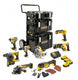 Dewalt dck853p4-qw | xr accu combiset 18v 8 machines in toughsystem (4x 5.0ah accu + dcb132 lader) - dck853p4-qw
