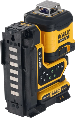 Load image into Gallery viewer, Dewalt dcle34035d1-qw kruislijnlaser | 3x360° | groene straal | + afstandsbediening | 18 volt | 1x 2.0ah li-ion + lader - dcle34035d1-qw
