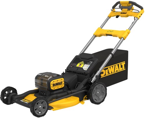 Load image into Gallery viewer, Dewalt dcmwsp156w2-qw accu grasmaaier | 2x18v | 53 cm |met wielaandrijving | 2x 8,0ah accu + lader - dcmwsp156w2-qw
