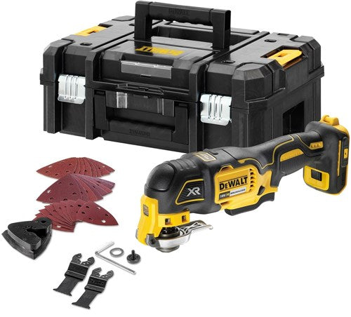 Load image into Gallery viewer, Dewalt dcs356nt-xj | 18v oscillerende multitool | zonder accu's en lader in t-stak koffer - dcs356nt-xj
