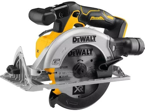 Chargez l'image dans la visionneuse de la galerie, Dewalt dcs565nt-xj | accu cirkelzaag | xr | 18 volt | 165 mm | body in tstak | zonder accu's laders - dcs565nt-xj
