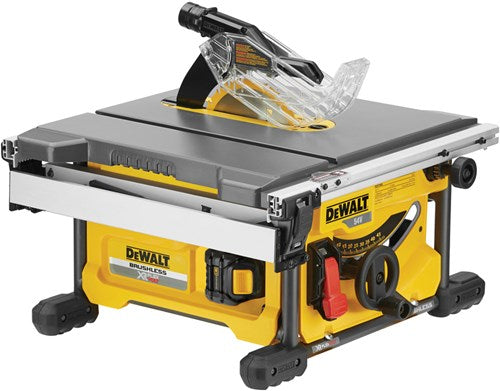 Afbeelding laden in galerijviewer, Dewalt dcs7485t2-qw | xr flexvolt accu tafelzaag 54v 210mm (2x 6.0ah accu + dcb118 snellader) - dcs7485t2-qw
