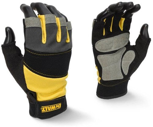 Load image into Gallery viewer, Dewalt dpg213 zwarte handschoen | halve vingers | maat l - dpg213leu
