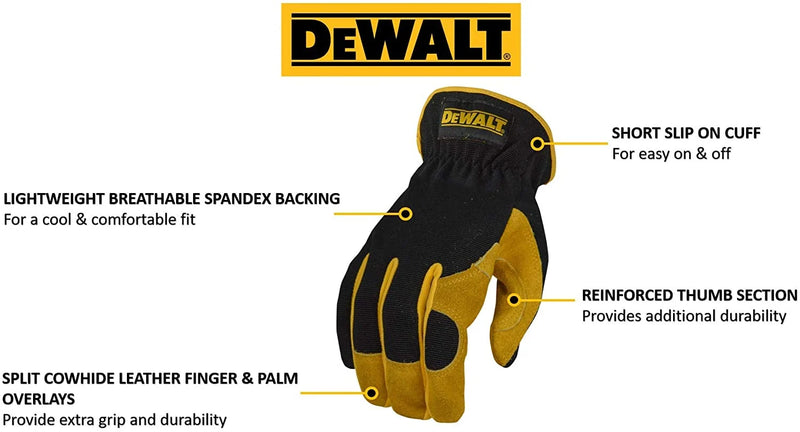 Load image into Gallery viewer, Dewalt dpg216l lederen werkhandschoen | maat l - dpg216leu
