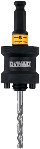 Load image into Gallery viewer, Dewalt accessoires dewalt dt20625-qz quick connect adapter | 1 2'' | voor 32-210 mm gatzagen | met multimaterial centreerboor - dt20625-qz
