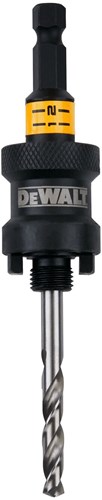 Load image into Gallery viewer, Dewalt accessoires dewalt dt20626-qz quick connect adapter | 3 8'' | voor 14-30 mm gatzagen | met multimaterial centreerboor - dt20626-qz
