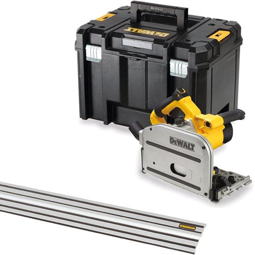 Load image into Gallery viewer, Dewalt dws520kt invalcirkelzaagmachine | 1300w 165mm + dws5022 1500mm geleiderail - dws520kt-qs

