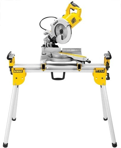 Load image into Gallery viewer, Dewalt dws777set afkortzaag met 216mm zaagblad 1800w + de7033 onderstel dws777set
