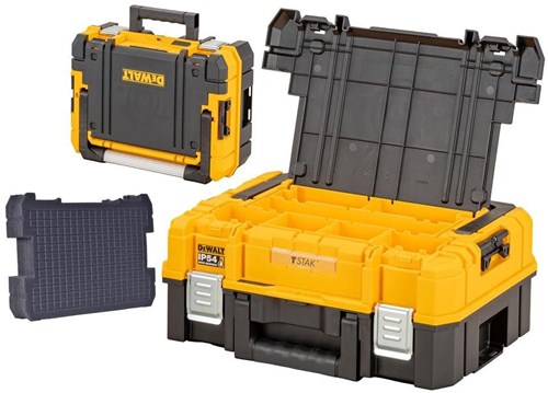 Load image into Gallery viewer, Dewalt dwst83344-1 | tstak-box i stevige gereedschapskoffer | lange hendel - dwst83344-1
