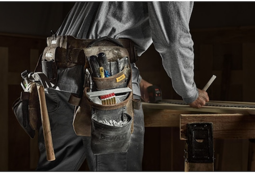 Load image into Gallery viewer, Dewalt lederen gereedschapsgordel - dwst50113-1
