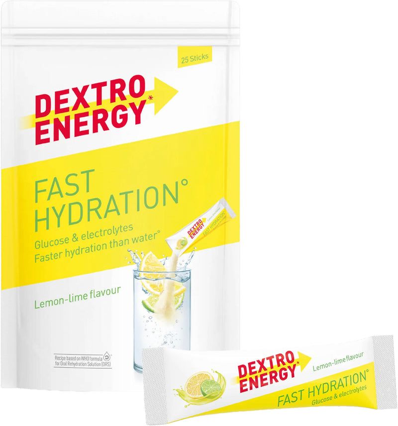 Load image into Gallery viewer, Dextro energy fast hydration 25x14,5g | lemon-lime
