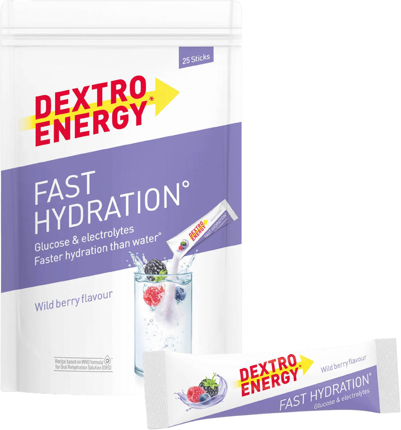 Load image into Gallery viewer, Dextro energy fast hydration 25x14,5g | lemon-lime
