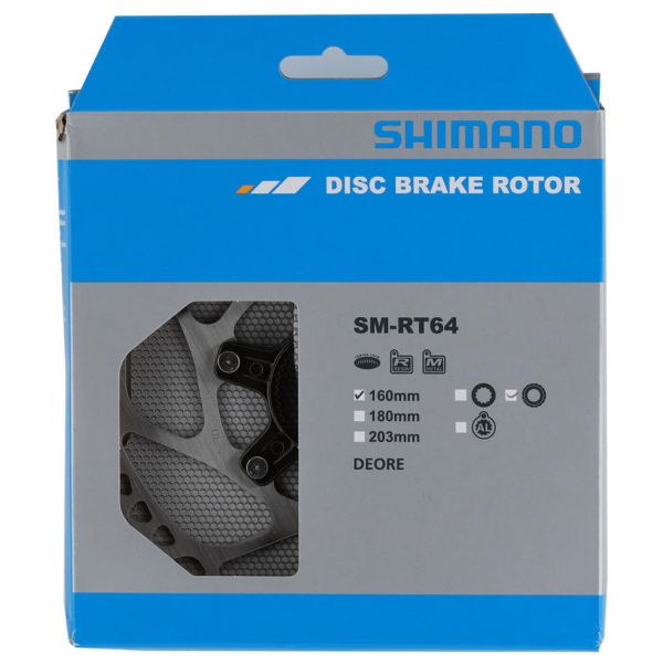 Chargez l'image dans la visionneuse de la galerie, Shimano Deore SM-RT64S Center Lock 160mm
