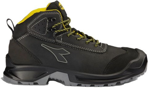 ギャラリービューアに画像をロードする, Diadora werkschoen classic mid 181021 s3s | zwart | maat 43 - 8053607614127
