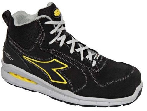 Chargez l'image dans la visionneuse de la galerie, Diadora werkschoen run net ab mid s3s 181149 | zwart zwart c0200 | maat 42 - 8053607623471
