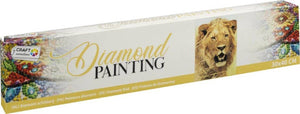 Bongers speelgoed diamond painting - leeuw - 30x40 cm